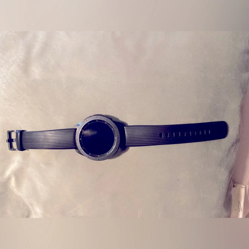 Black Samsung Galaxy Smart Watch